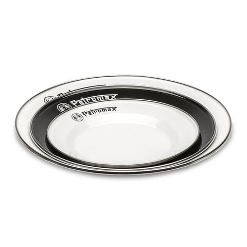 Petromax Set of 2 Enamel Plates - Wylies Outdoor World