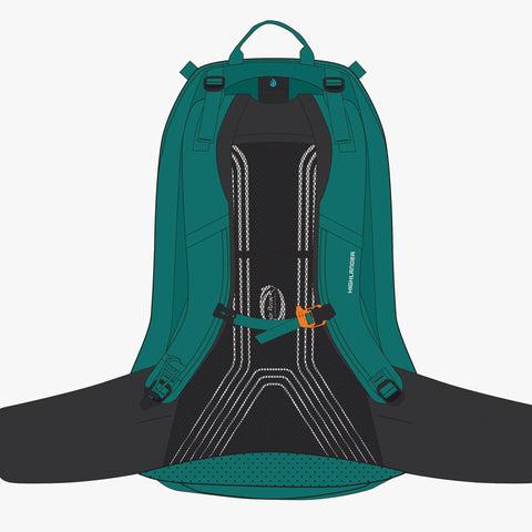 Highlander VEGA RUCKSACK 40L WOMEN'S