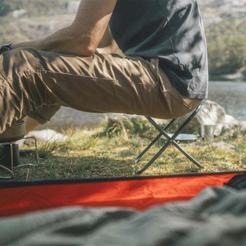 Robens Discover Stool - Silver Grey