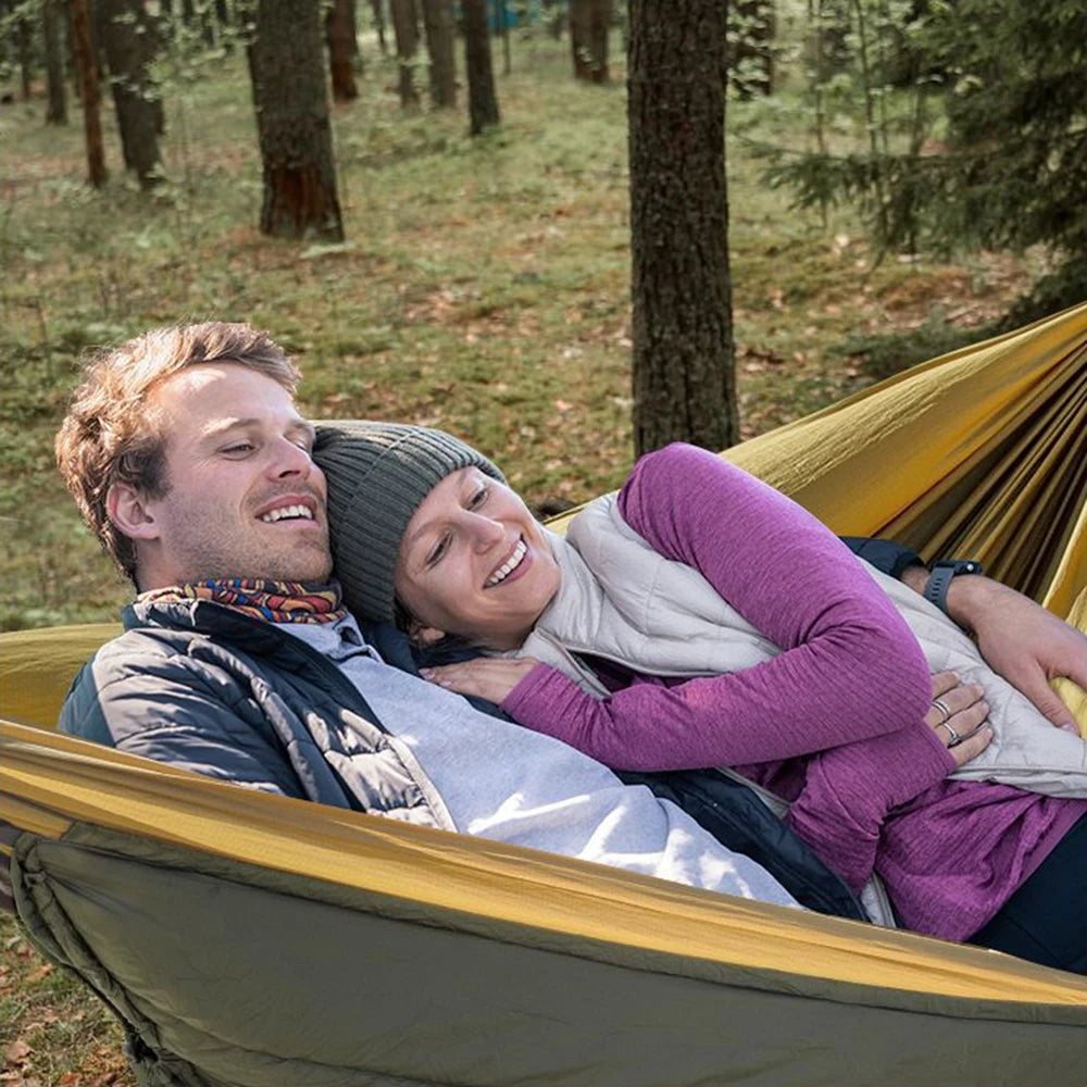 Multifunctional Hammock Underquilt Sleeping Bag  and Hammock UnderBlanket Poncho
