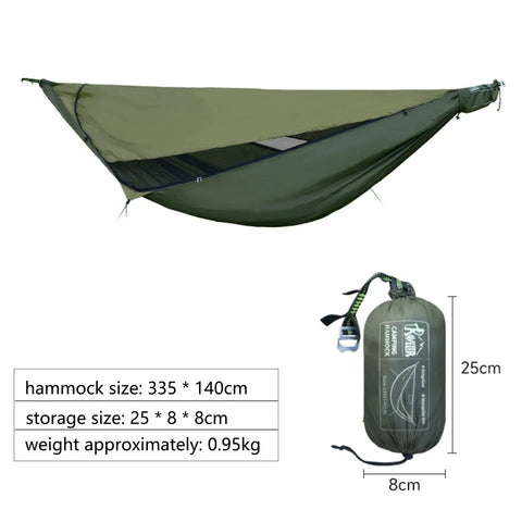 Asymmetric Hammock and Tarp Combo 