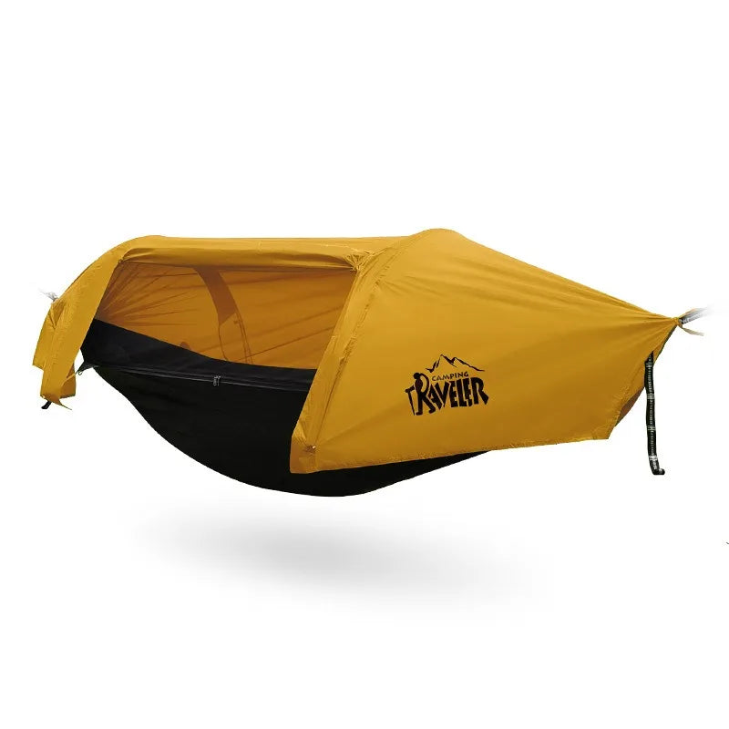 Travel Mosquito Net Hammock, Waterproof, Outdoor Camping, Hiking, Integrated Tent