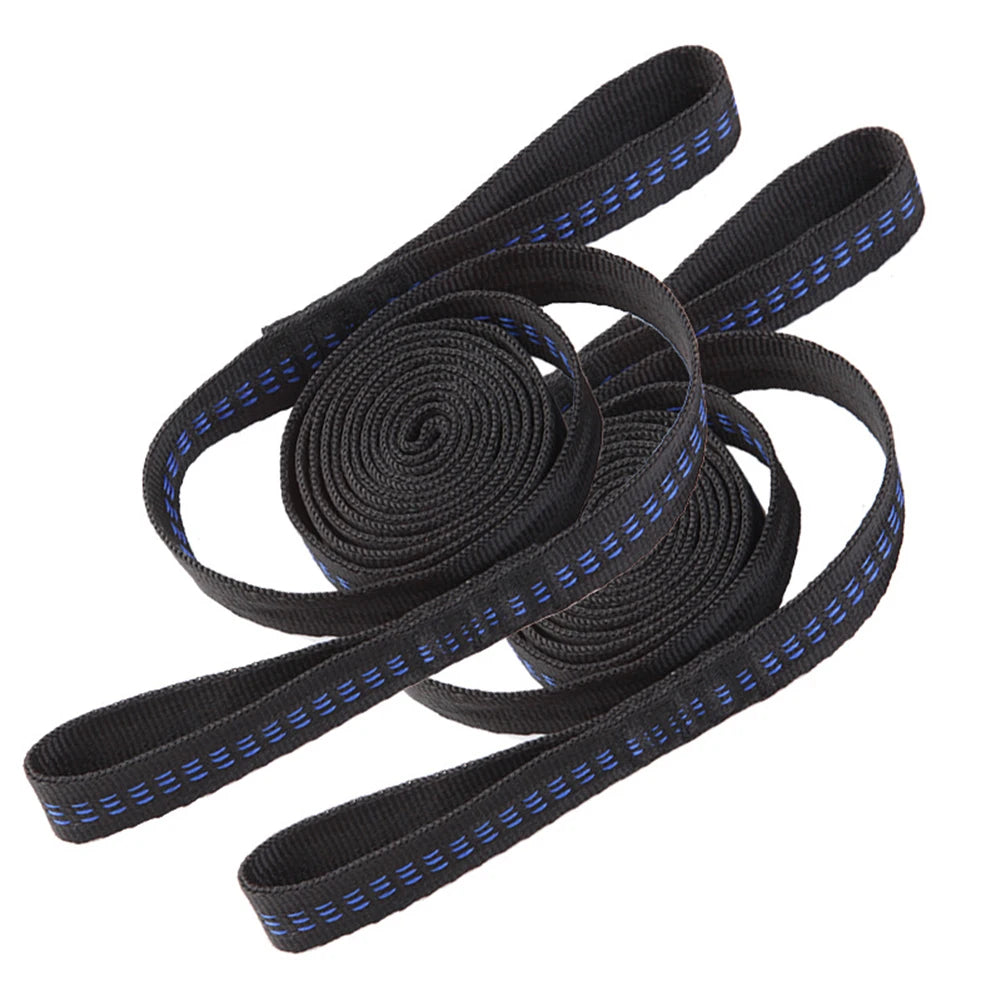 Portable Hammock Tree Straps for Outdoor Relaxation and Home Use in Gardens and Yards