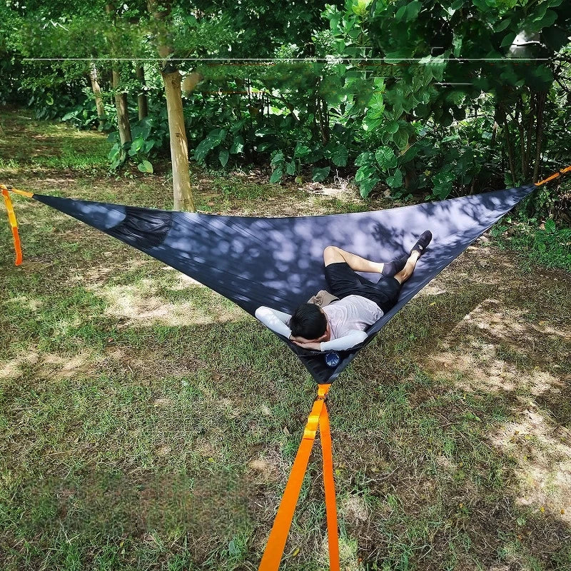 Double 3 Point Triangle Hammock