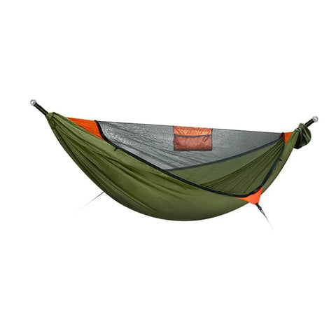 Travel hammock with net 