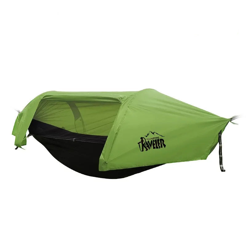 Travel Mosquito Net Hammock, Waterproof, Outdoor Camping, Hiking, Integrated Tent