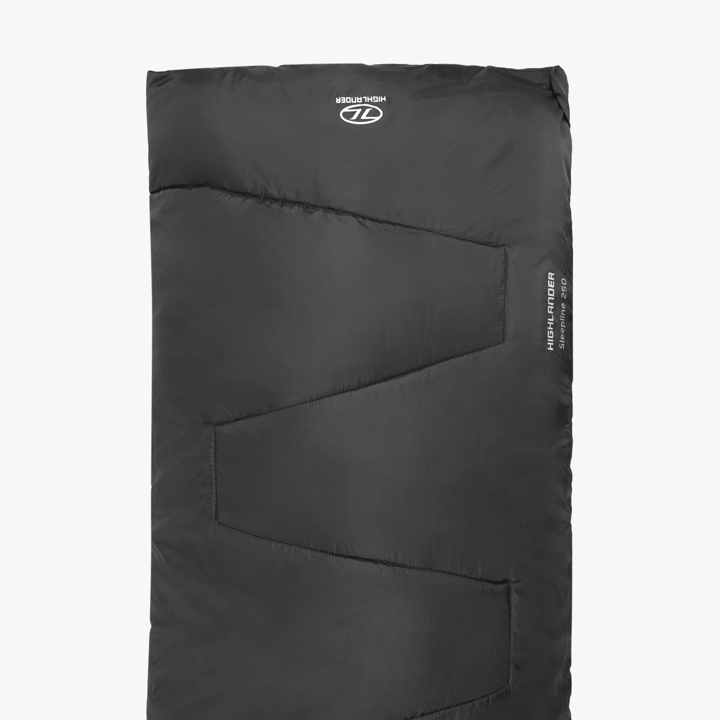 Sleepline 250 Envelope Sleeping Bag, Charcoal