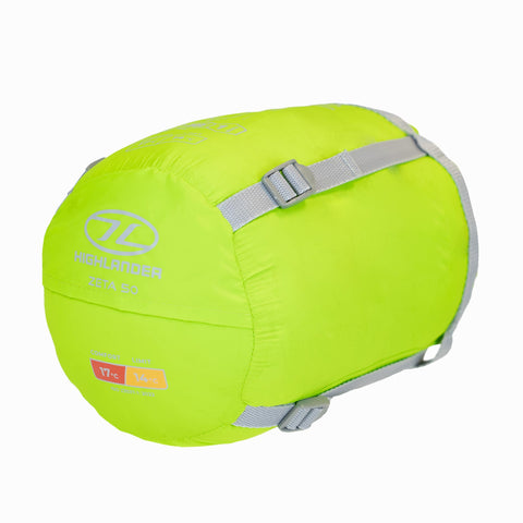 ZETA 50 Sleeping Bag, Lime Green