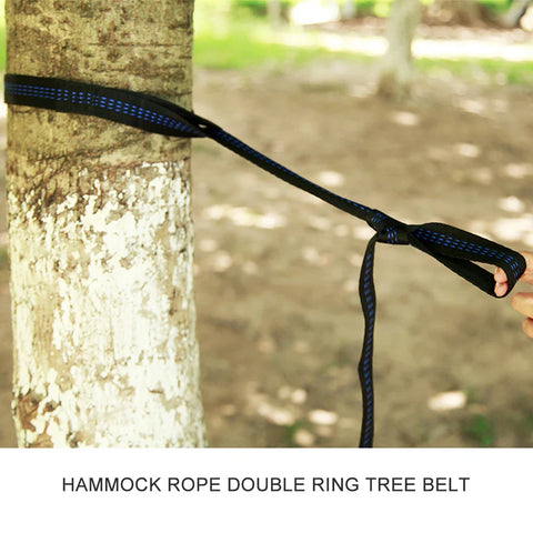 Portable Hammock Tree Straps for Outdoor Relaxation and Home Use in Gardens and Yards
