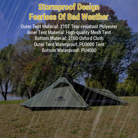 1 Man Backpacking tent 