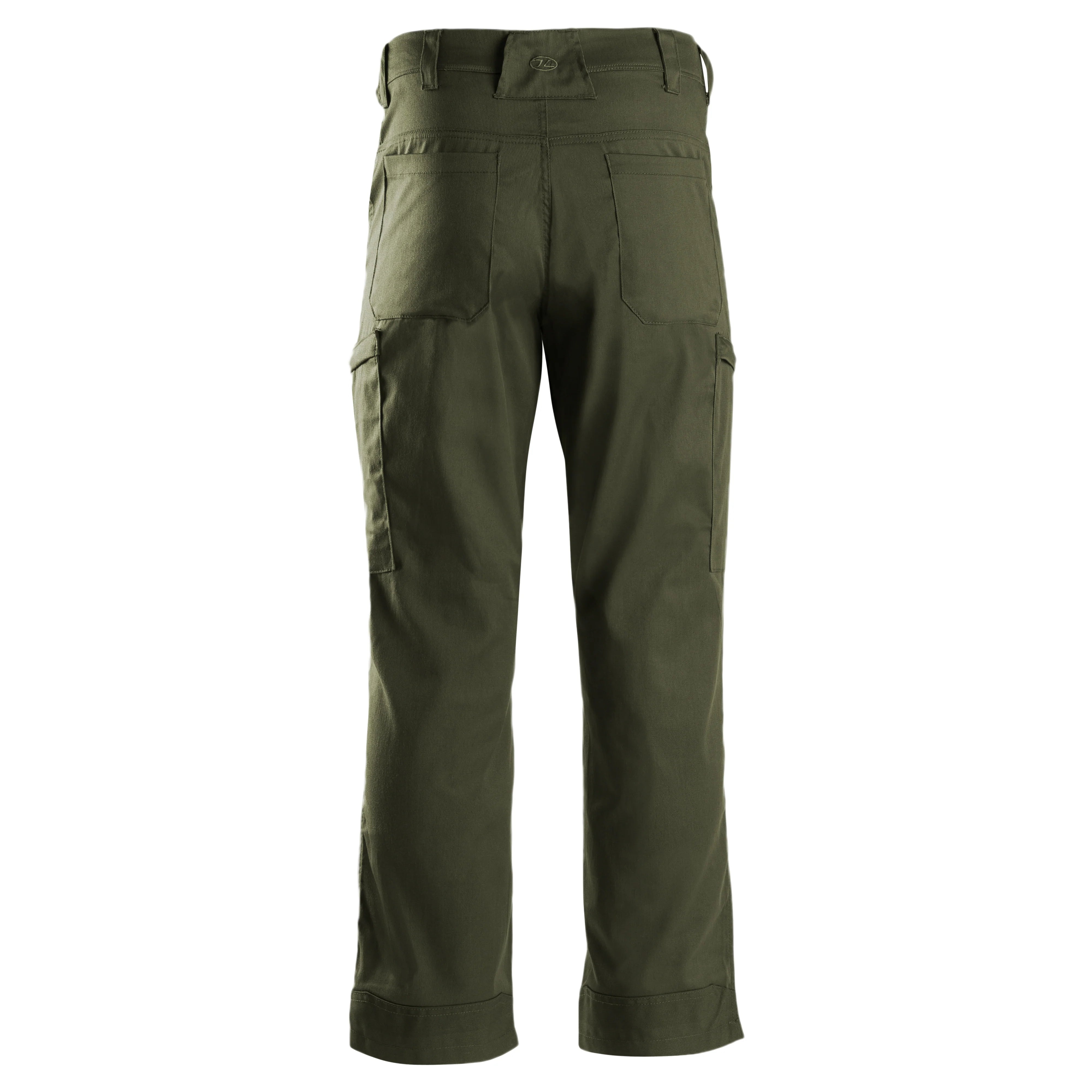 Stoirm Urban Trousers Olive Green back view