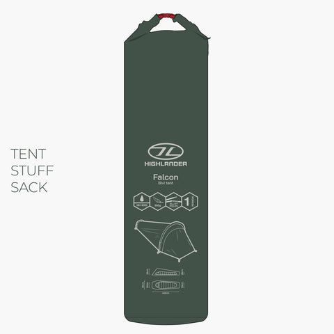 FALCON BIVI TENT, Pine Green