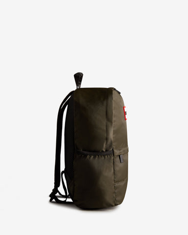 Dark Olive Nylon Backpack