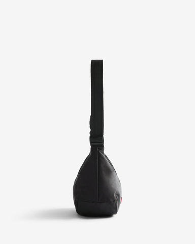 Unisex Black Nylon Mini Sling
