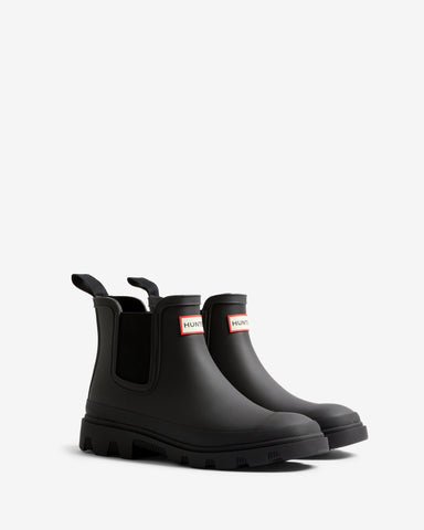 Unisex Black Downpour Chelsea Boot