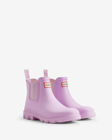 Unisex Lavender Downpour Chelsea Boot