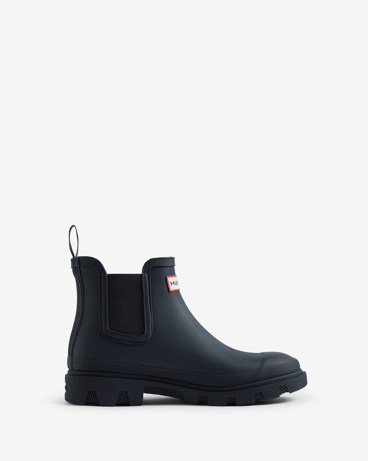 Unisex Navy Downpour Chelsea Boot
