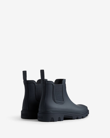 Unisex Navy Downpour Chelsea Boot