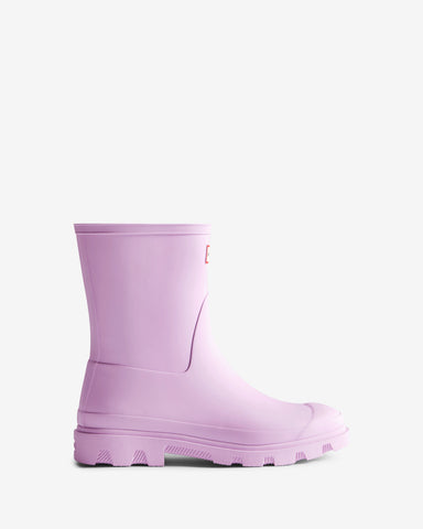 Unisex Lavender Downpour Short Wellington Boot
