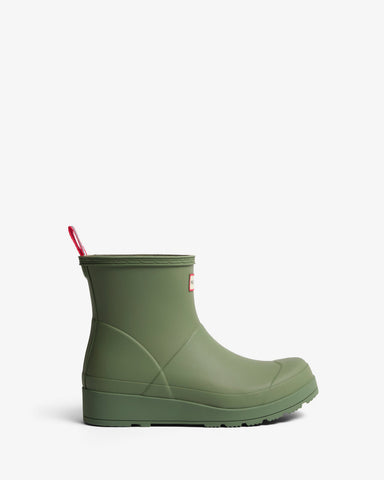Women's Lichen Green Play Short Wellington Boot