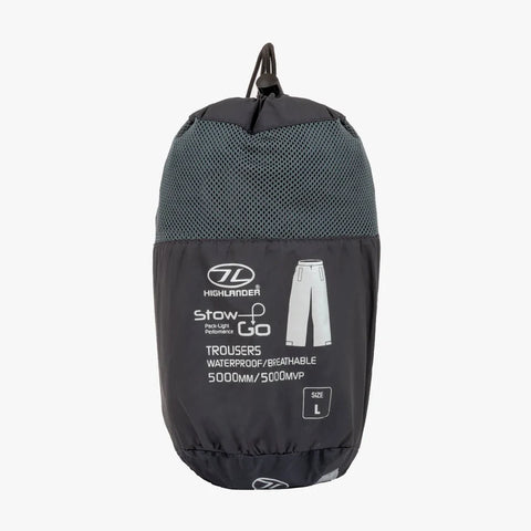Highlander - Stow and Go Waterproof Trousers