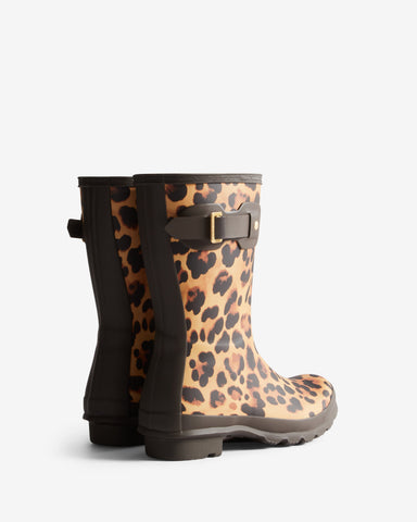 Women's Original Short Leopard Print Boot