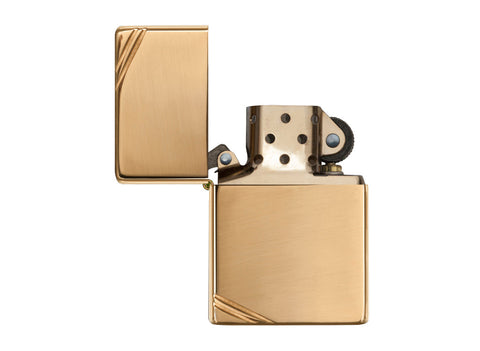 Zippo High Polish Brass Vintage Lighter