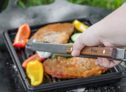 Petromax BBQ and Coal Tongs