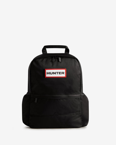 Black Nylon Backpack