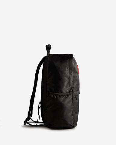 Black Nylon Backpack