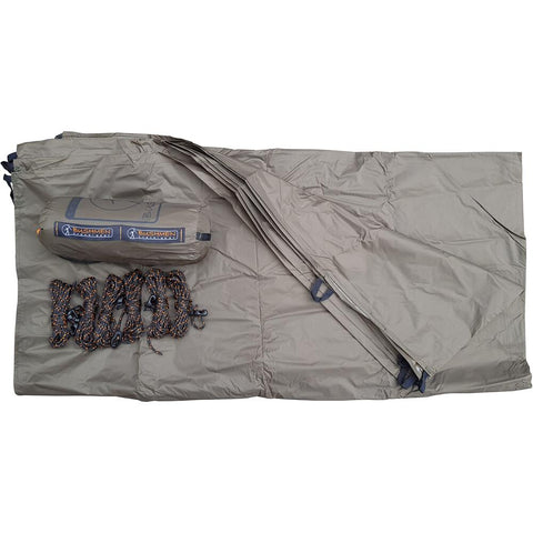 Bushmen Ultralight Tarp 3x3 Dark Olive