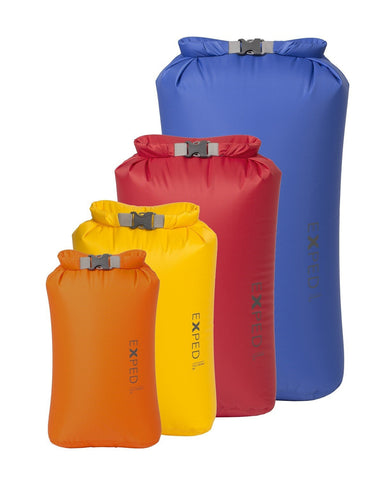 Exped Fold Dry Bag Bright 4pk