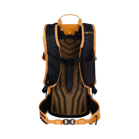 Skyline 12 ultra-compact backpack with ergonomic Air Flow back system for comfort during hikes and everyday use.