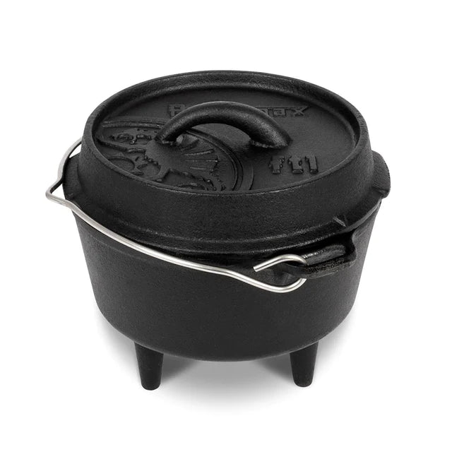 Petromax 0.93L Cast Iron Dutch Oven with Legs - Wylies Outdoor World