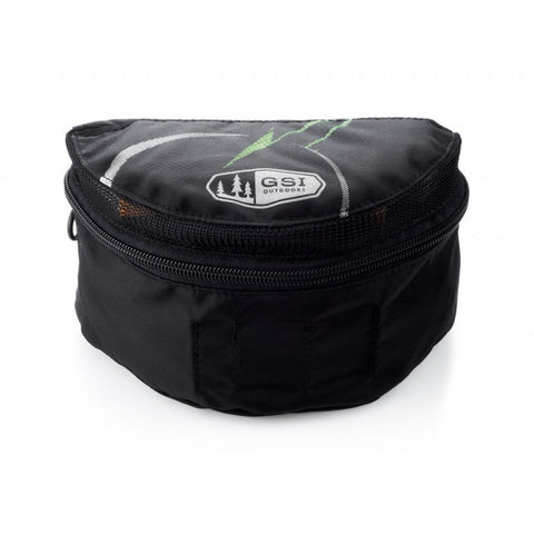 SI Crossover backpacking utensils organized in lightweight tote showing compact storage system