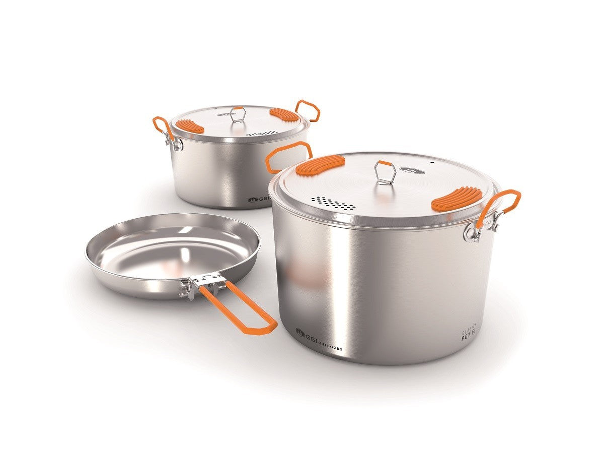 GSI Glacier Stainless Base Camper Large
