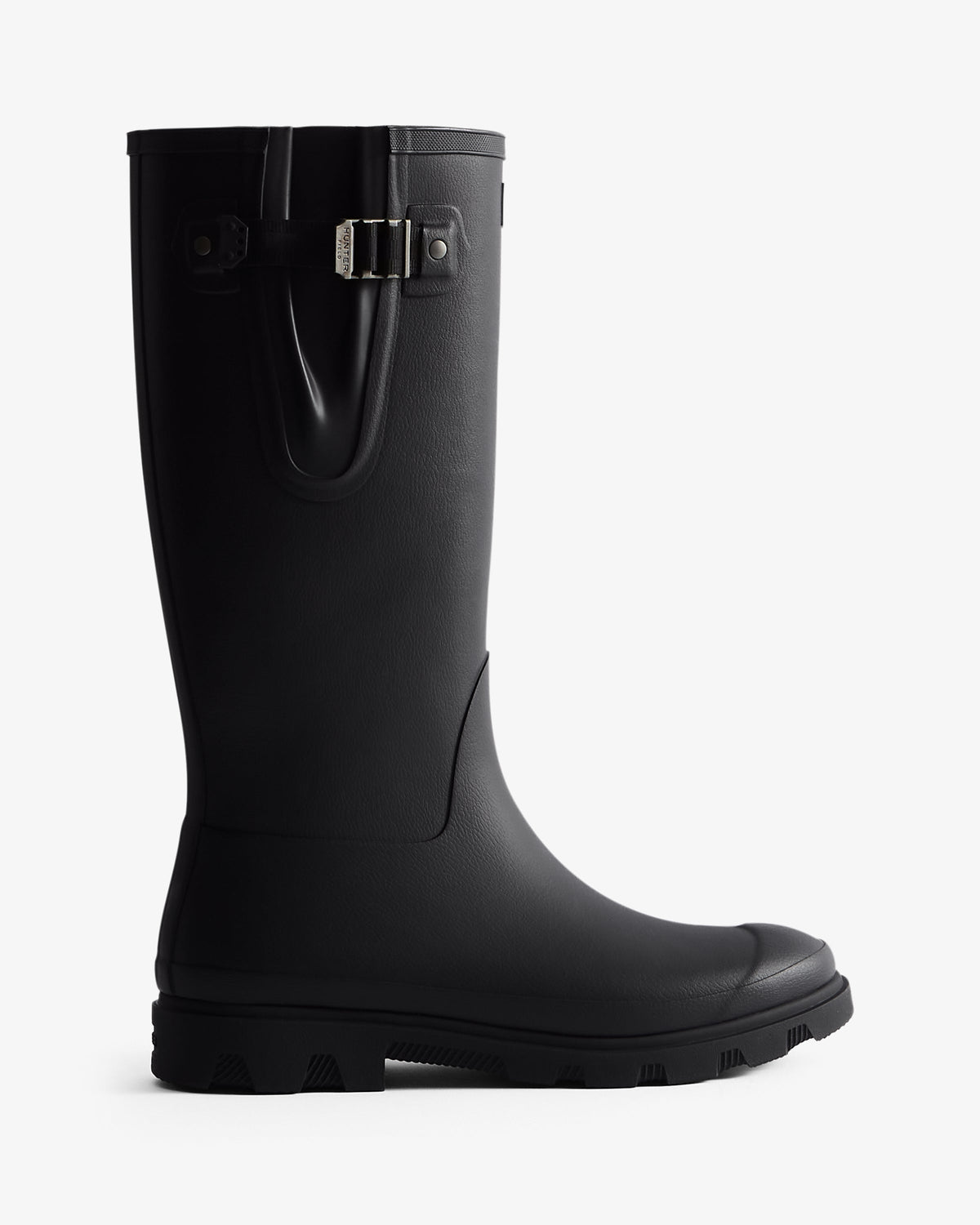 Unisex Black Field Downpour Adjustable Wellington Boot
