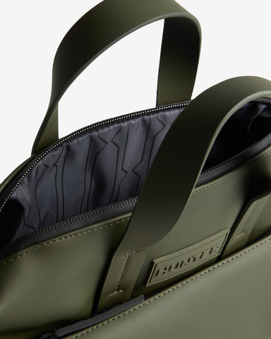 Green Islay Pu Commuter Backpack