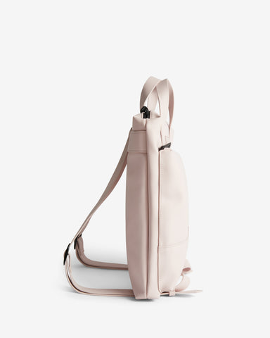 Cream Islay Pu Commuter Backpack