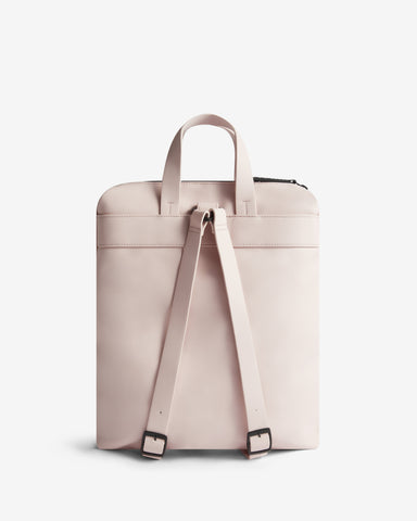 Cream Islay Pu Commuter Backpack