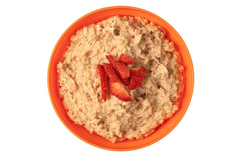 Expedition Foods Porridge with Strawberries | Freeze-Dried Meal