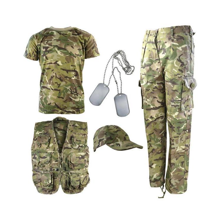 Kombat UK Kids Camouflage Explorer Army Kit 9-10 years - Wylies Outdoor World