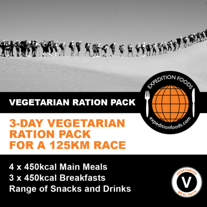Expedition Foods, Expedition Foods - 3 Day / 125km Vegetarian Nutrition Pack, 24 Hour Rations,Wylies Outdoor World,