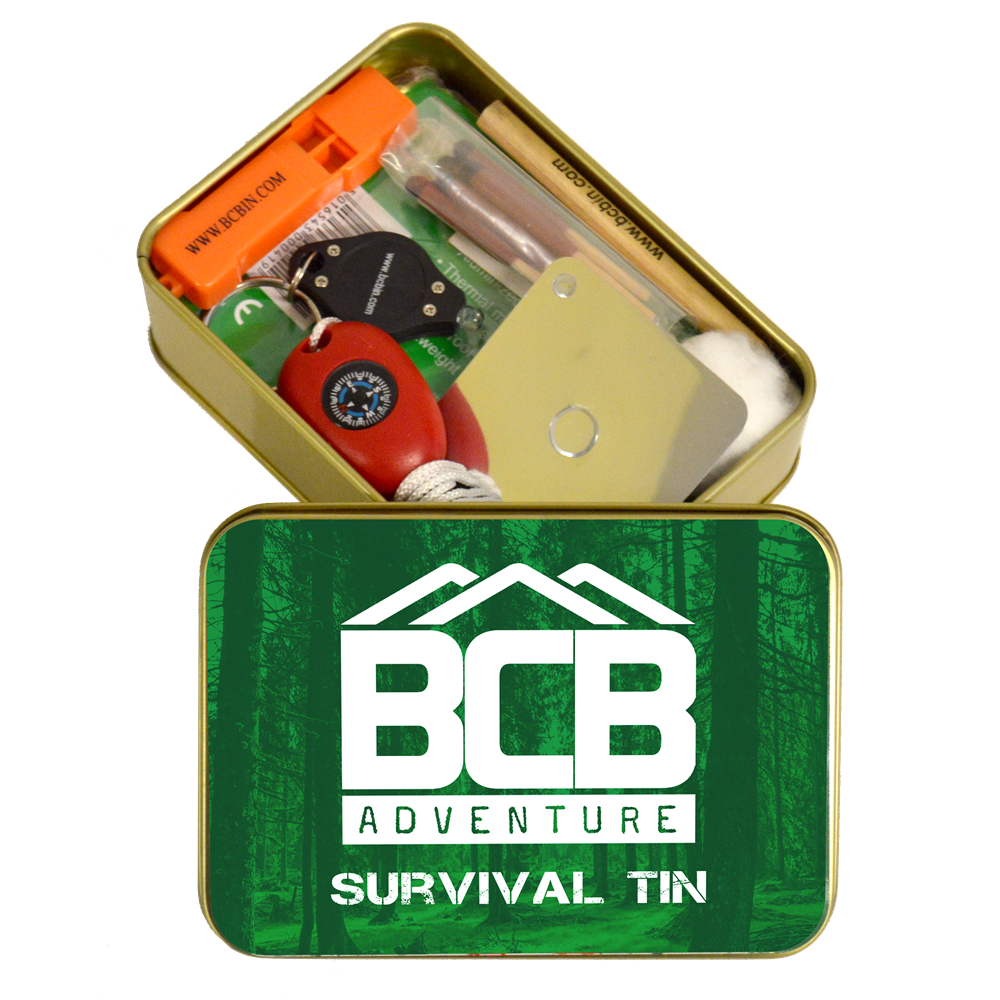 BCB, BCB Adventure Survival Tin, Survival Kits, Wylies Outdoor World,