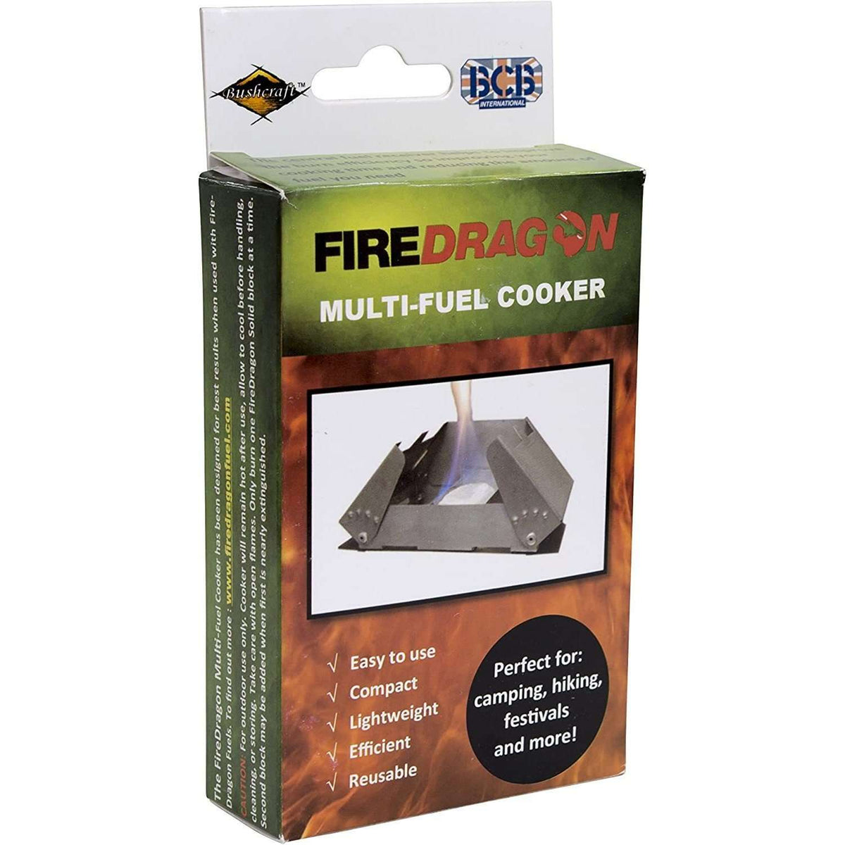 BCB FireDragon Folding Cooker - Wylies Outdoor World