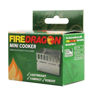 BCB, BCB FireDragon Mini Cooker, Solid Fuel Stoves, Wylies Outdoor World,