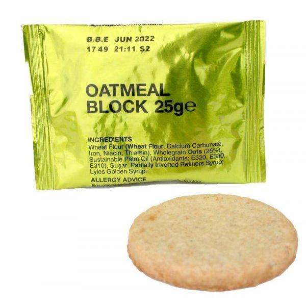 Oatmeal Block 25g - Wylies Outdoor World