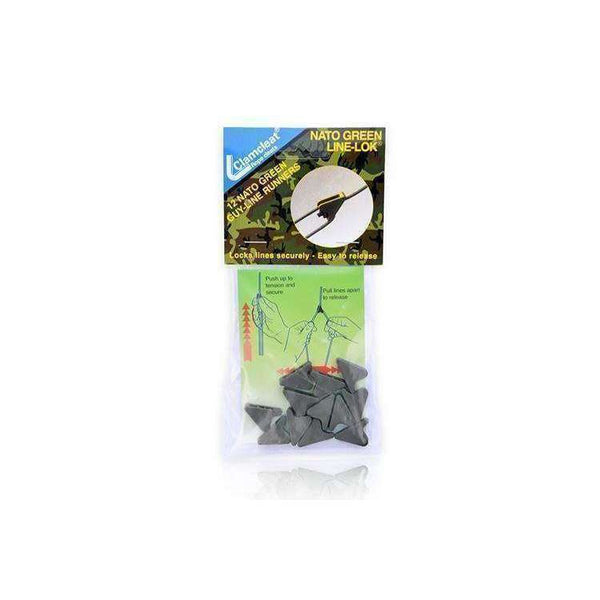 DD Hammocks, DD Nato Green Mini Line-Loks (Pack of 8), Tarp Suspension & Accessories, Wylies Outdoor World,