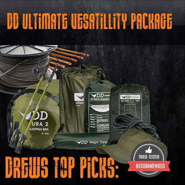 DD Hammocks, DD Ultimate Versatility Package, Camping Sleep & Shelter Packages, Wylies Outdoor World,