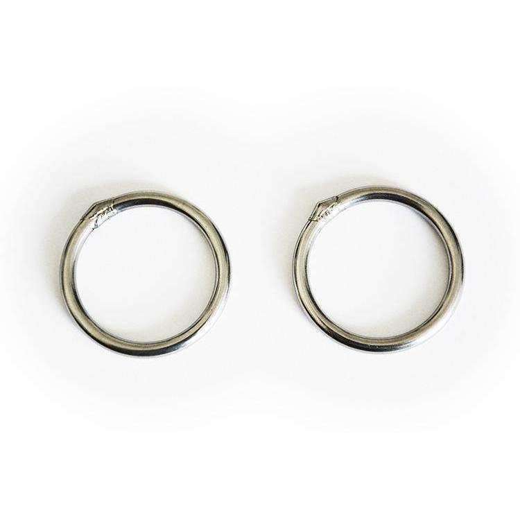 Steel Hammock Rings x 2 - Wylies Outdoor World